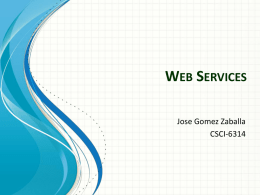 webservice - UTRGV Faculty Web