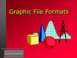 Understanding Graphic File Formats ...as