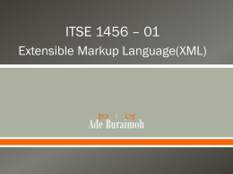 Domain-specific markup languages