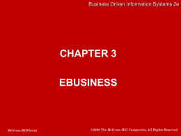 Chapter 3 BDIS - McGraw Hill Higher Education