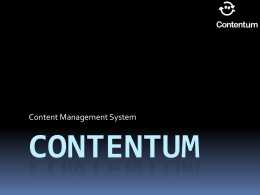 Contentum