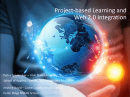 Project-based Learning and Web 2.0 Integration