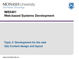 Designing for designers? - Information Management and Systems