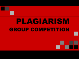 PlagiarismGame