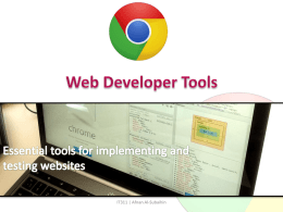 Web Developer Toolbox