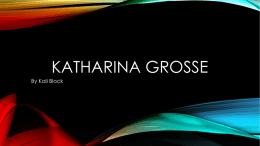 Katharina Grosse