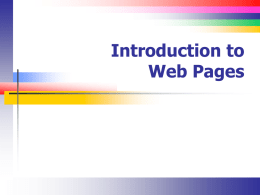 IS360IntroductionToWebPagesx