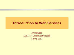 IntroToWebServices