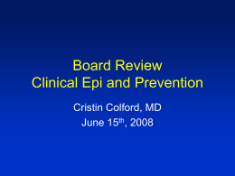6.15.09 Colford GenMedBoard REview