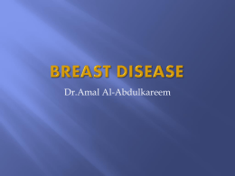 Lecture 4-Breast Diseasesx