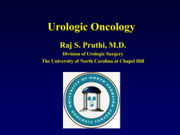 PSA and Prostate Cancer - The University of North Carolina at
