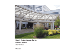 Clinical Cancer Committee - Norris Cotton Cancer Center