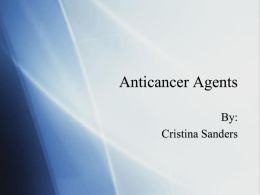 Anticancer Antibiotics