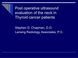 thyroidppt - Lansing Radiology Associates