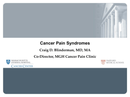 Nociceptive visceral pain - Caring for Carcinoid Foundation