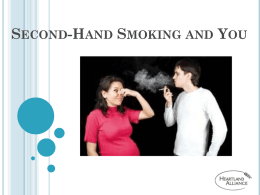 Second-Hand Smoke… - Heartland Alliance