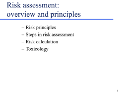 Risk Assessment - Home | University of Arkansas
