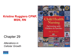 Child Health Nursing Partnering with Children & Families