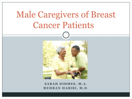 Male Caregivers of Breast Cancer Patients