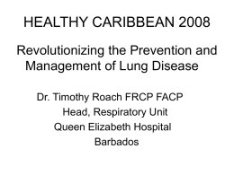 Revolutionizing the Prevention and Management of Lung Disease.