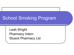 School Stop Smoking Program