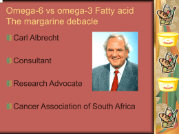 Omega-6 Vs Omega-3 Fatty Acid The
