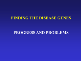 Find the Disease Genes