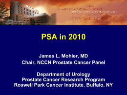 PSA Screening? - The Prostate Net