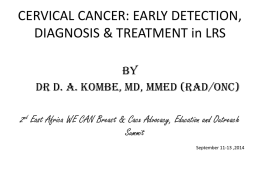 EARLY DETECTION, DIAGNOSIS & TREATMENT in LRS