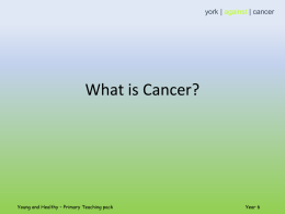 Power Point - York Against Cancer
