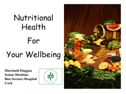 What does health and wellbeing mean to me?