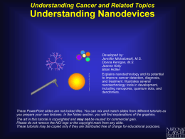Understanding Nanodevices