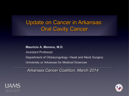 Update-oral-cancer-AR - Arkansas Cancer Coalition