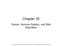 userfiles/133/my files/chapter_033 cancer immune system skin