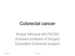 06 Colorectal cancer..