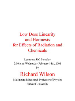 LOW_DOSE(old) - Harvard University Department of Physics