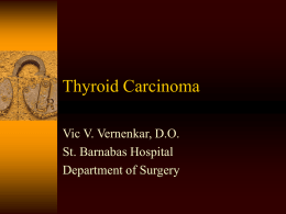 Thyroid Carcinoma