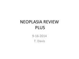 NEOPLASIA REVIEW