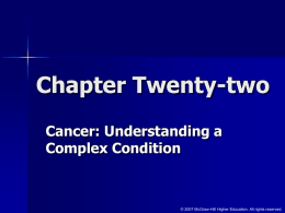 What is Cancer? - McGraw