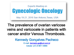 The prevalence of ovarian varices in patients with cancer