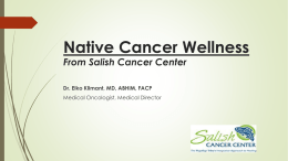 Salish Cancer Center - Northwest Portland Area Indian Health Board