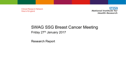 SWAG Research Breast SSG 27012017