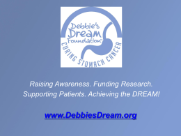 Clinical Trials - Debbie`s Dream Foundation