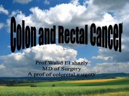 The cancer has grown beyond the muscularis of the colon or rectum