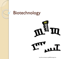 Biotech tools