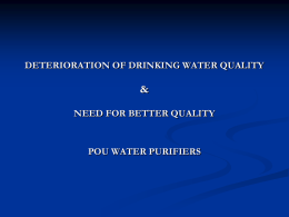 Drinking Water - Aquatechtrade