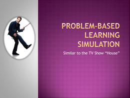 Problem-Based Learning Simulation