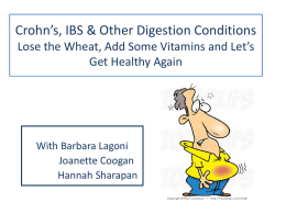 Chrohns and IBS Conditions 03112014