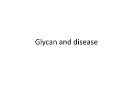 Glycan and disease