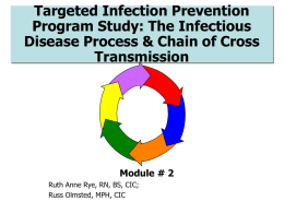 The Infectious Disease Process